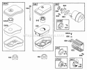 Part Location Diagram of 272235S Briggs and Stratton Filter-a/c Foam